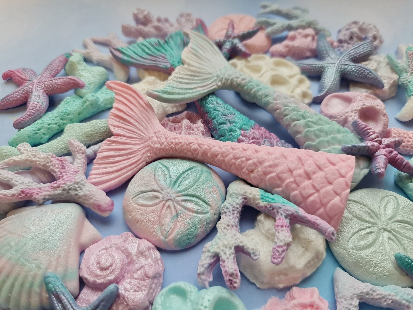 40 Edible Under the Sea Cake Decorations | Mermaid & Ocean Theme