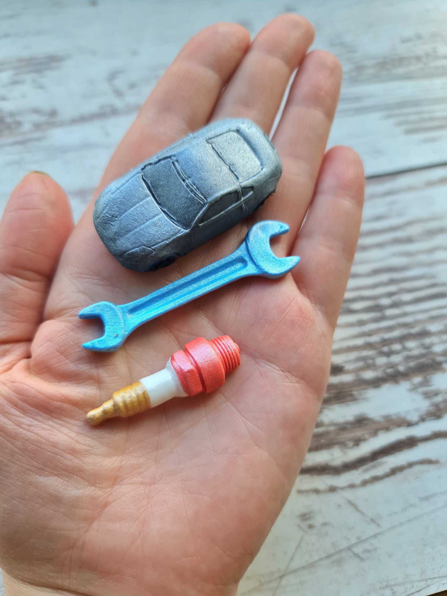 24pcs Car Tools Fondant Cake Topper