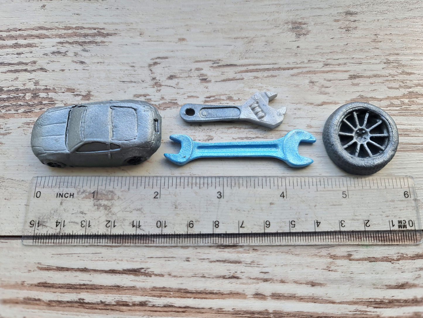 24pcs Car Tools Fondant Cake Topper