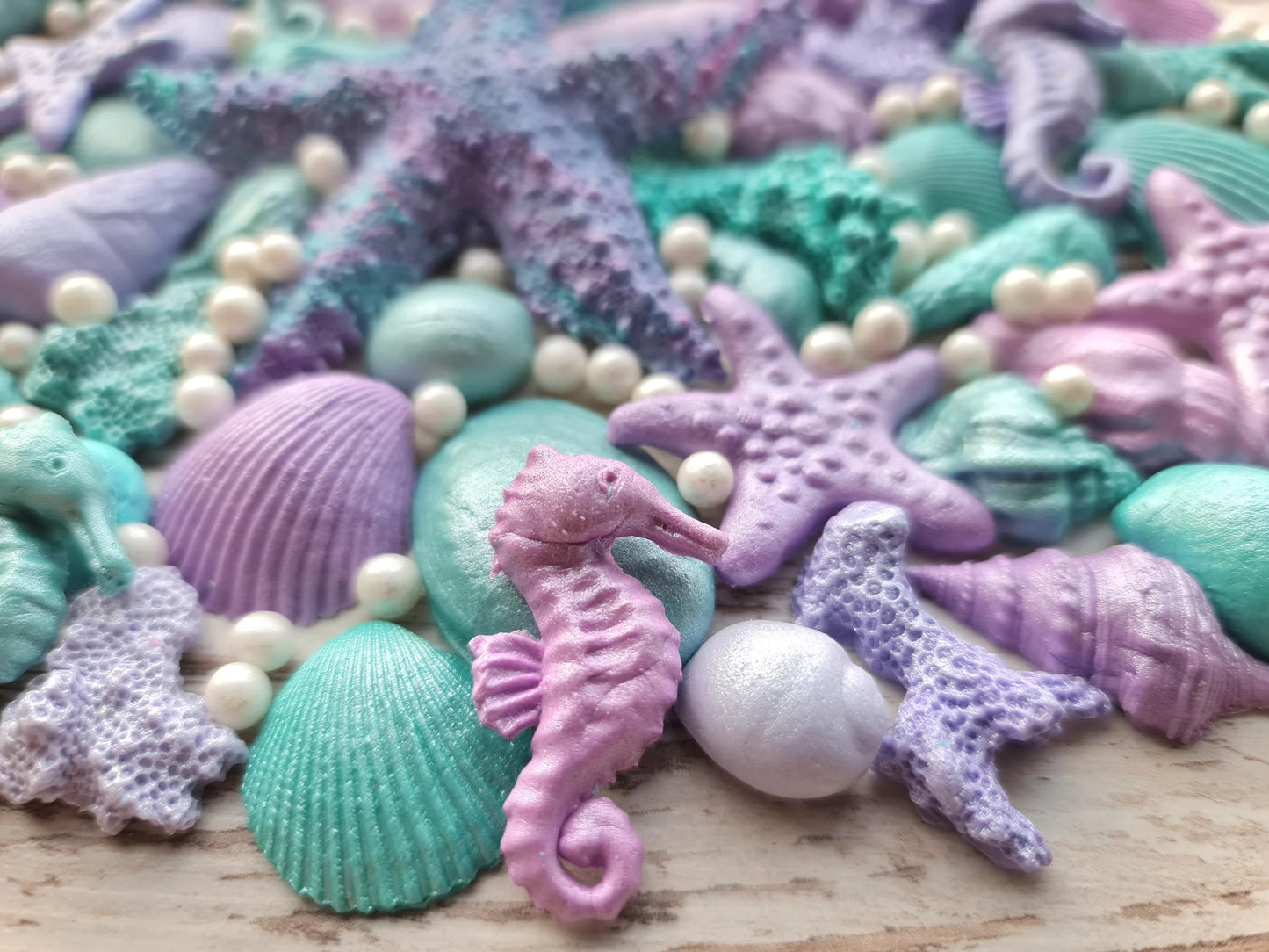46 Edible Under the Sea Cake Decorations | Mermaid & Ocean Theme