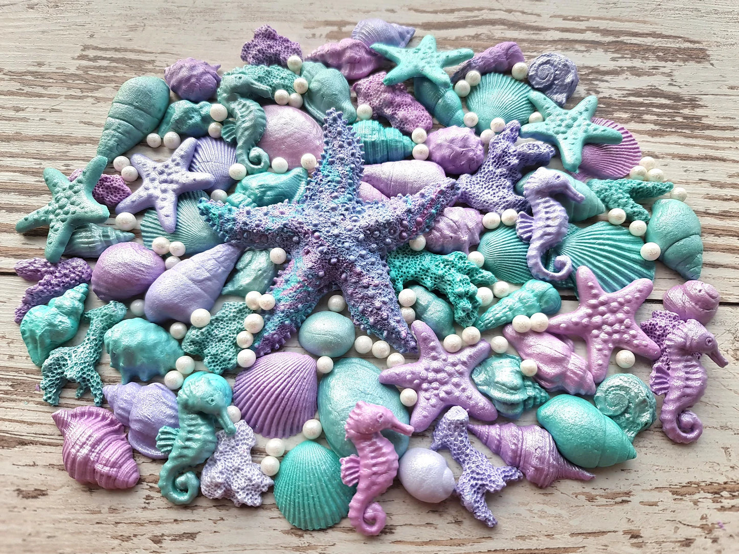 46 Edible Under the Sea Cake Decorations | Mermaid & Ocean Theme