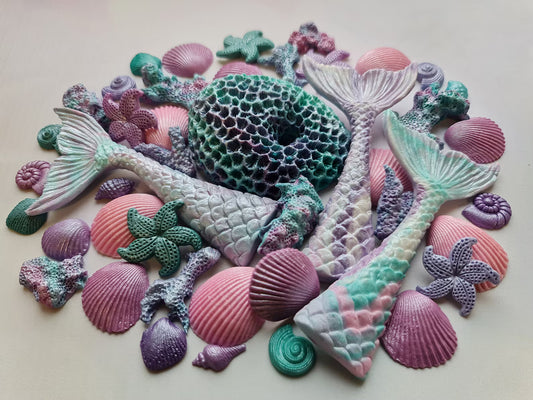 40 Edible Under the Sea Cake Decorations | Mermaid & Ocean Theme