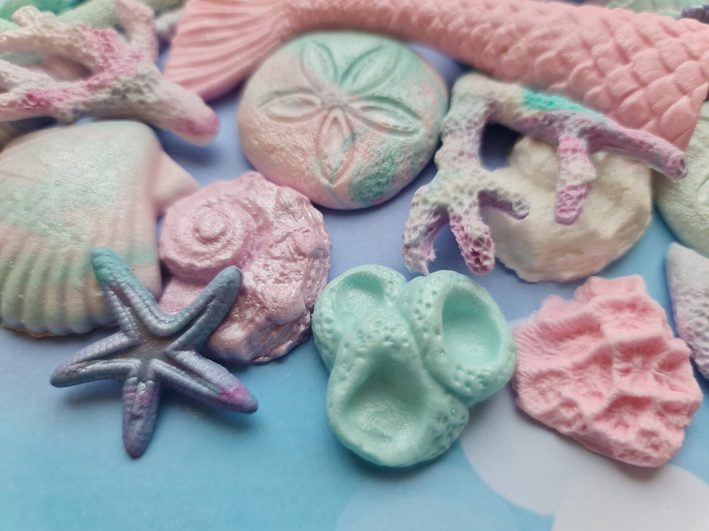 40 Edible Under the Sea Cake Decorations | Mermaid & Ocean Theme