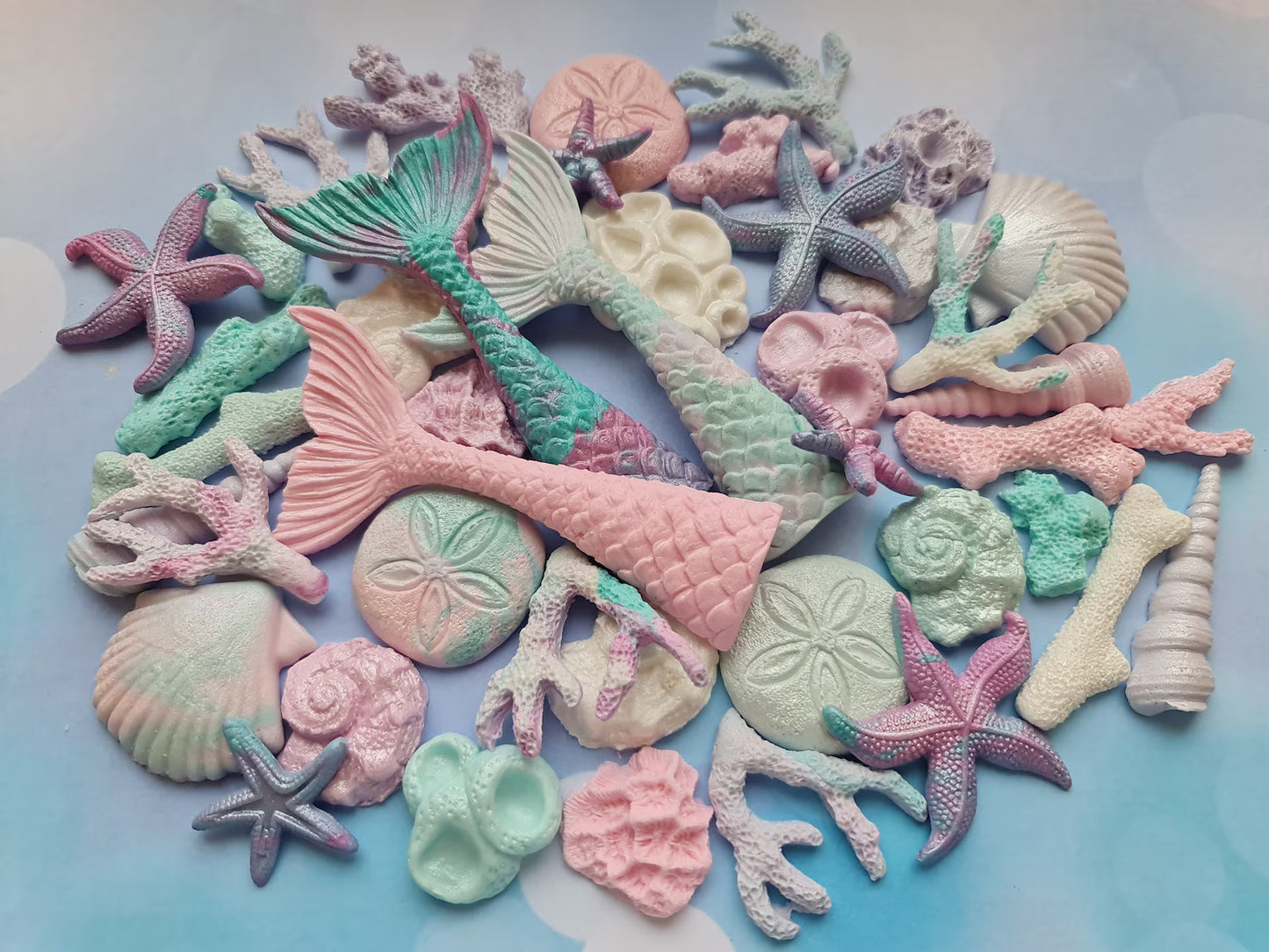 40 Edible Under the Sea Cake Decorations | Mermaid & Ocean Theme