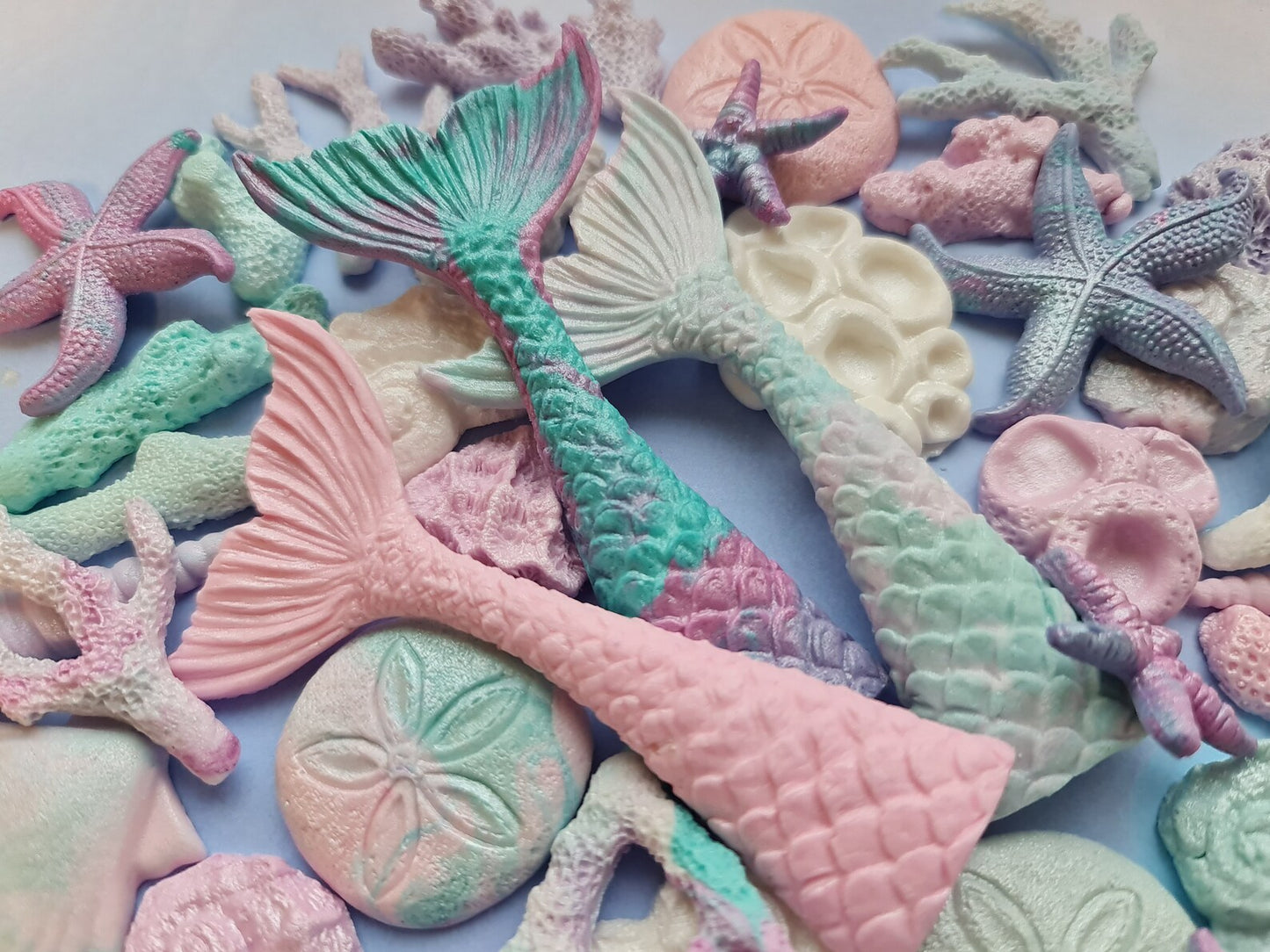 40 Edible Under the Sea Cake Decorations | Mermaid & Ocean Theme