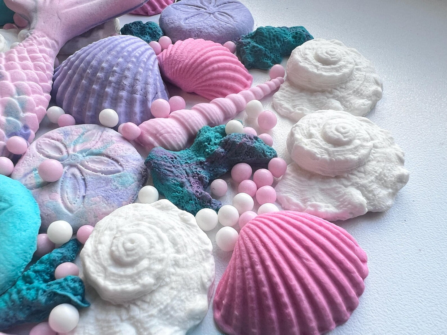 30 Edible Under the Sea Cake Decorations | Mermaid & Ocean Theme